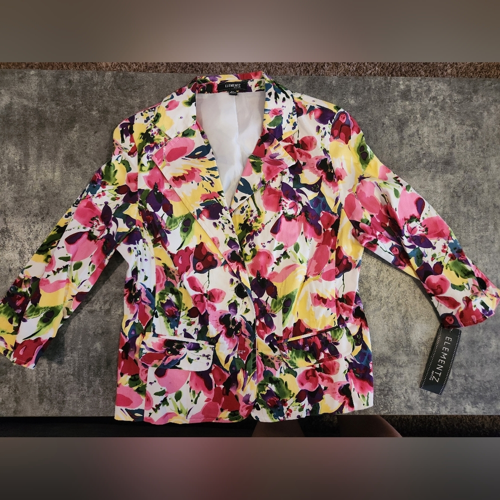 NWT Elementz blazer petite